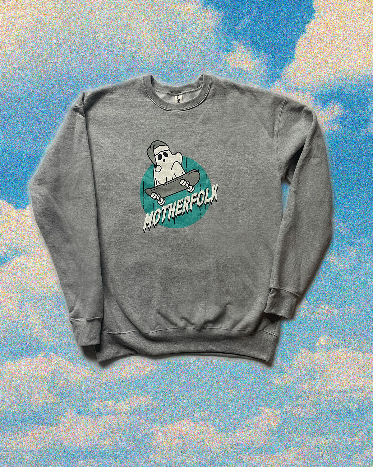 skateghost sweater (gray)