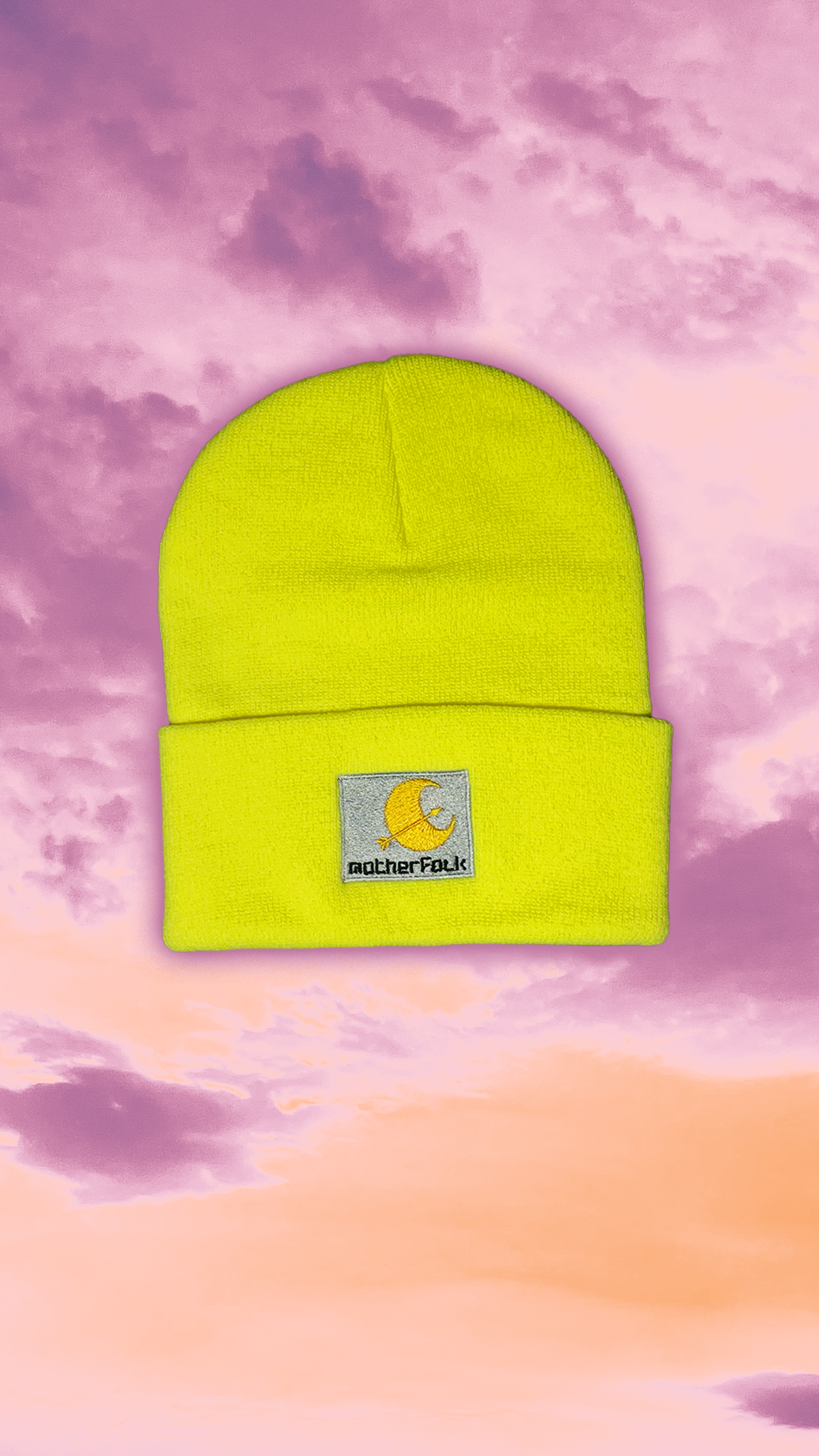 Hi-Vis Motherfolk Beanie